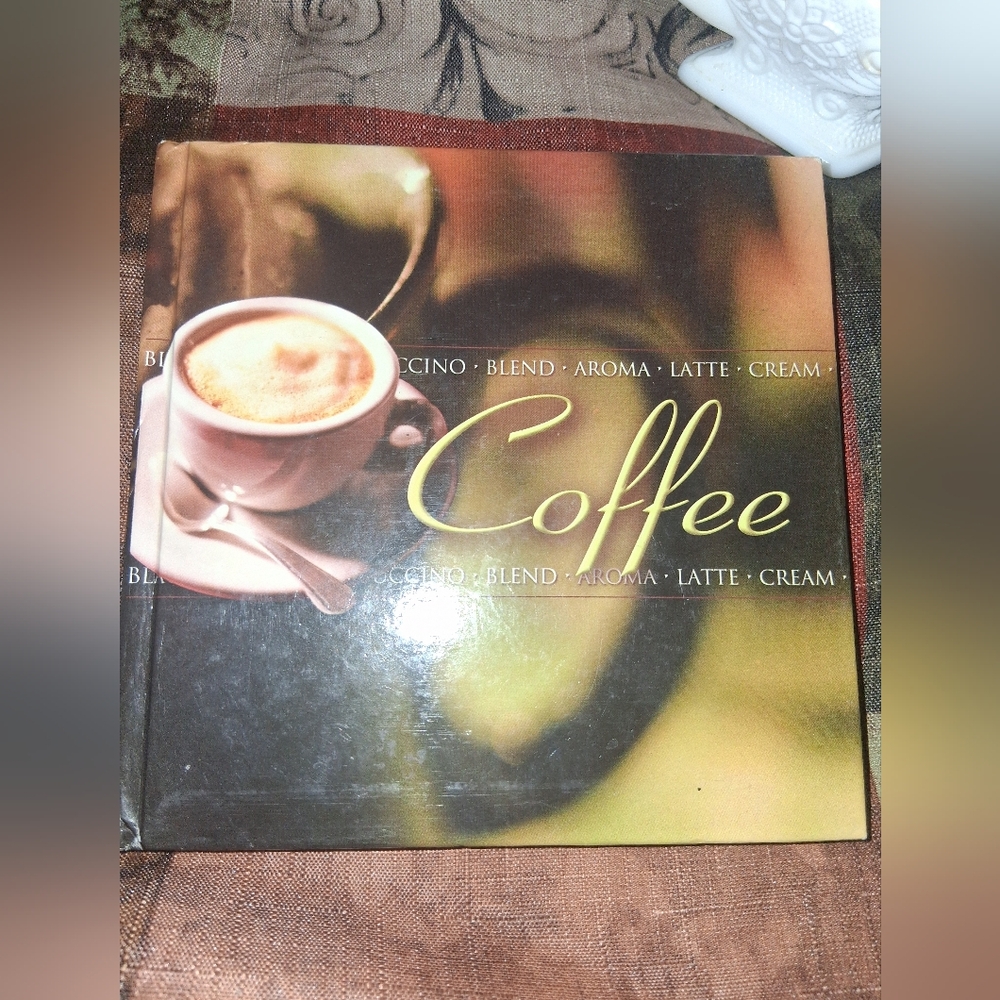 Source Unknown Coffee Book with Warm Tones